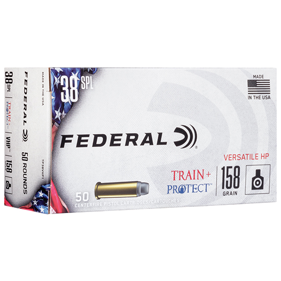 FED 38SPL 158GR VHP TRAIN PROTECT 50/10 - Sale